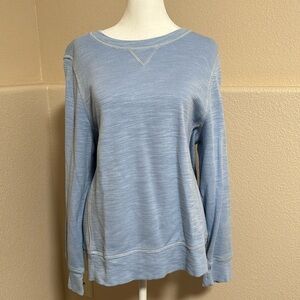 Tommy Bahama Women’s Blue Crew Style Top size Large